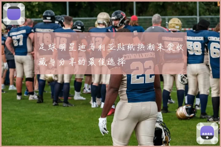 足球明星迪马利亚贴纸热潮来袭收藏与分享的最佳选择